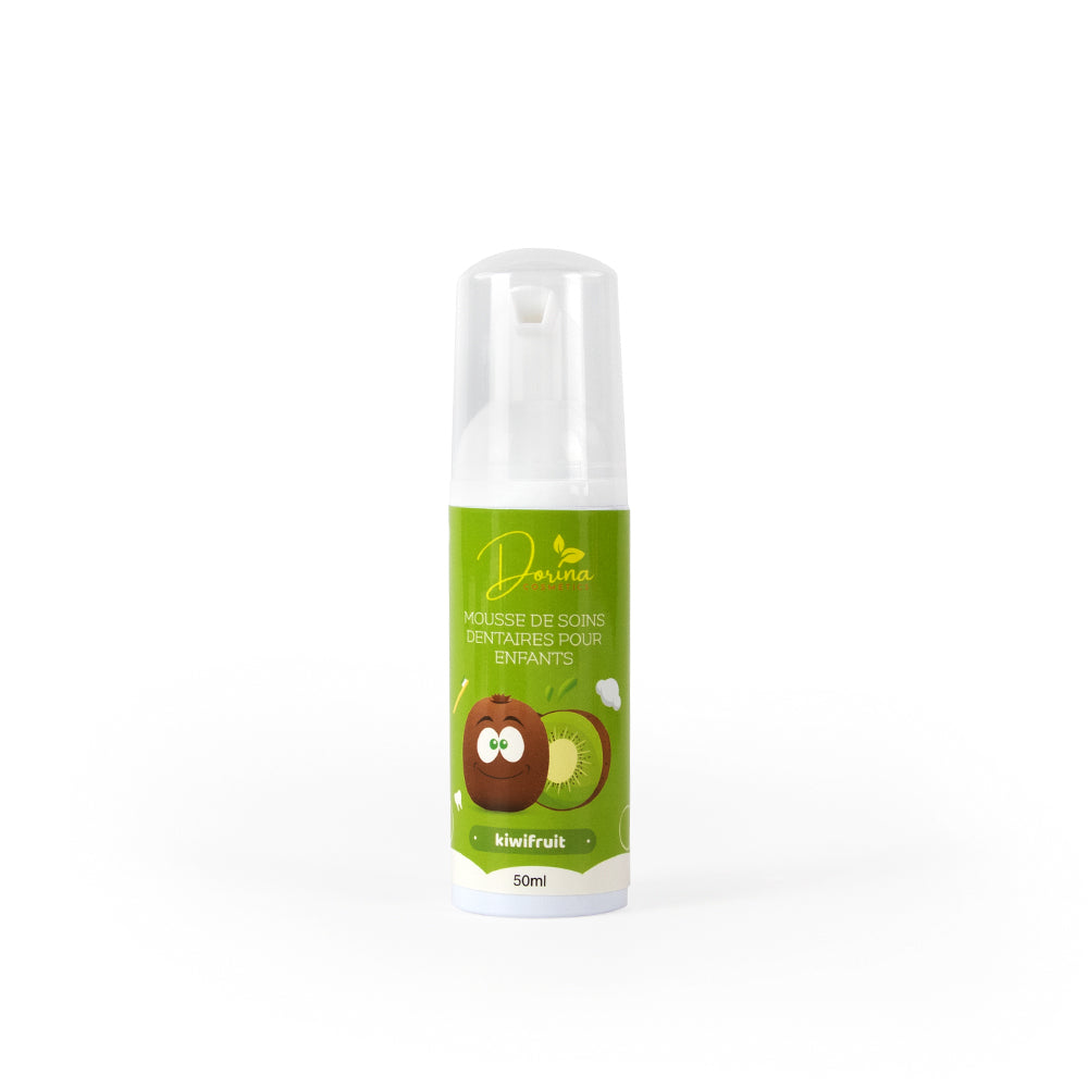 Mousse de dentifrice BIO aux fruits pour enfants - BRILLADENT KIWI